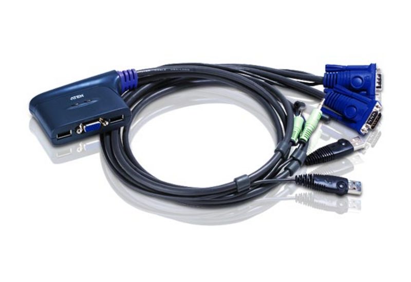 2-портовый KVM-коммутатор USB