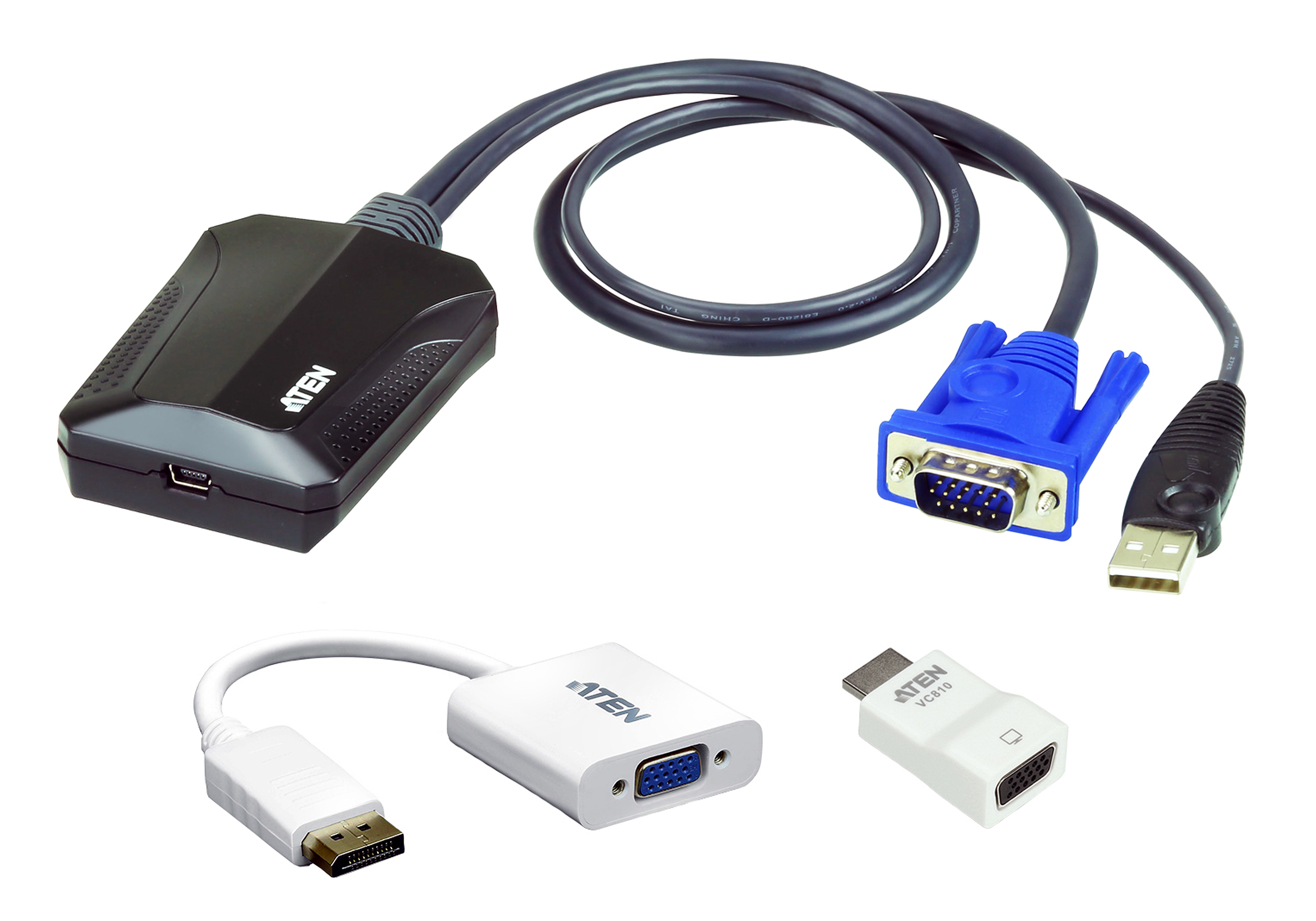 USB-адаптер KVM консолі Crash Cart Adapter IT Kit в комплекті: VC925 - 1 шт., VC810 - 1 шт.