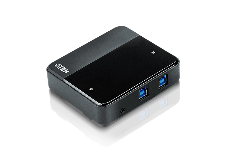 2-портовый USB 3.2 Gen1 коммутатор для совместного использования 4-х периферийных устройств 