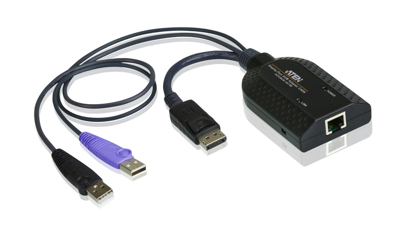 KVM Кабель-адаптер DISPLAYPORT USB Virtual Media