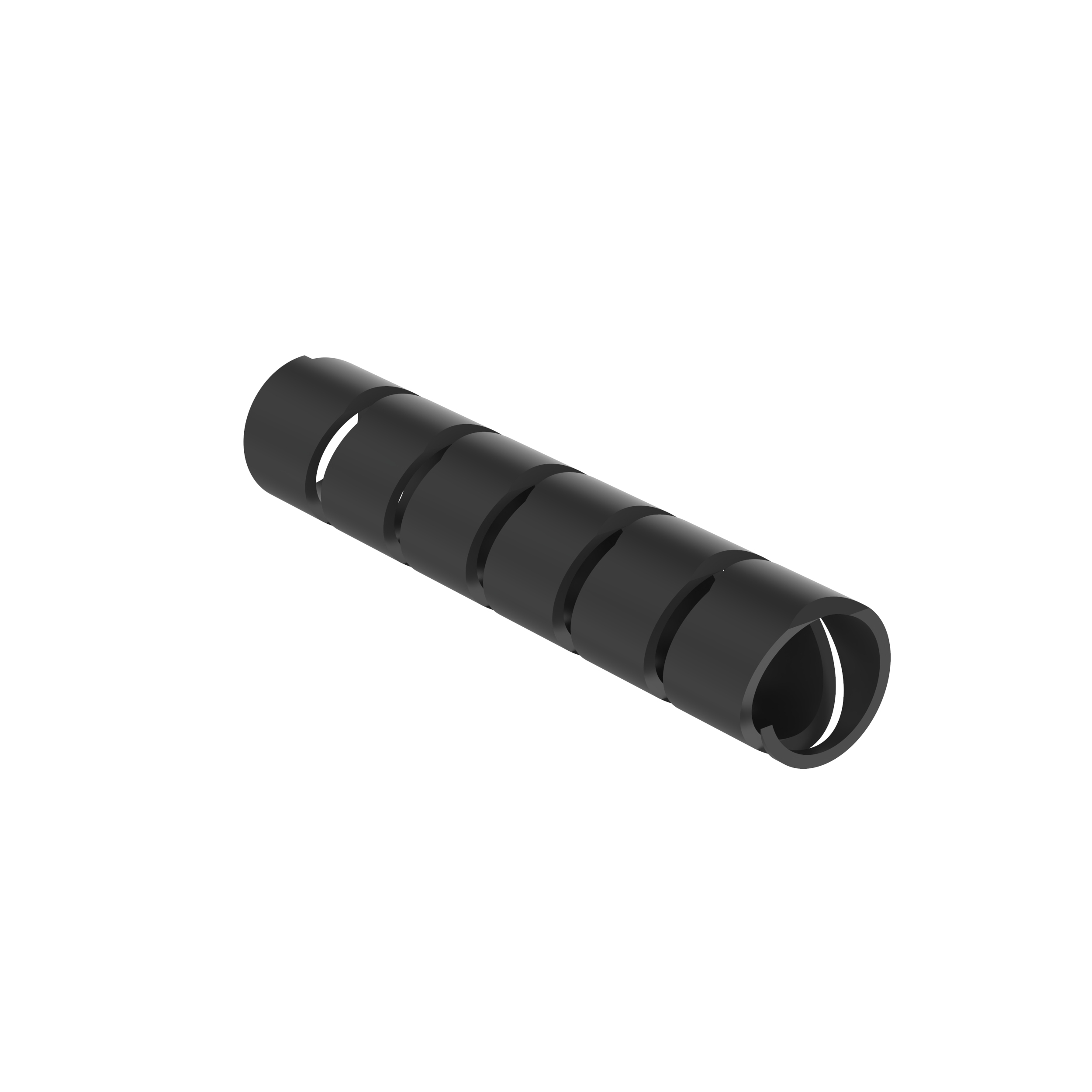 Захист для кабелю 6.3mm, стійка до погоди, чорний (1рул/305м)