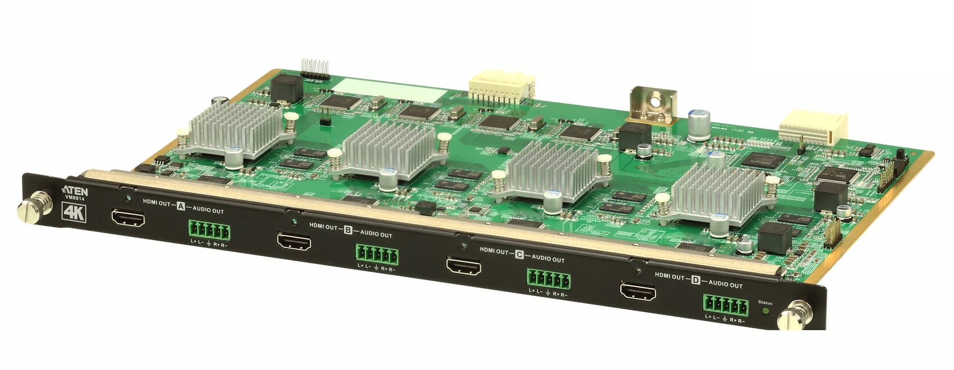 4-портовий 4K HDMI модуль (output) розширення with scaler для VM1600A/VM3200A
