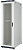 Шафа підлогова 19" 42U 600x1000мм, перфоровані двері, LCD-термометр, сіра (RAL7035)