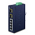 Некерований комутатор L2, 4 порти 10/100BaseTX та 2 порти 100Base SFP, IP30, -40+75 C