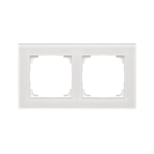 Рамка SIMON55 Nature 2x матове скло біле (TRN2/170)
