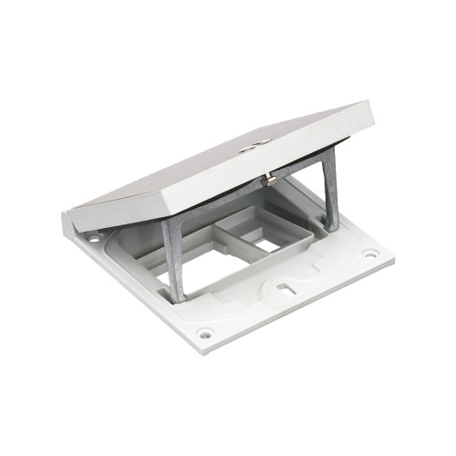 Люк до підлог коробки IP66 1,5хK45 місце 1хRJ45 Keystone, під ключ, нерж сталь  (KFH101SEC/72)