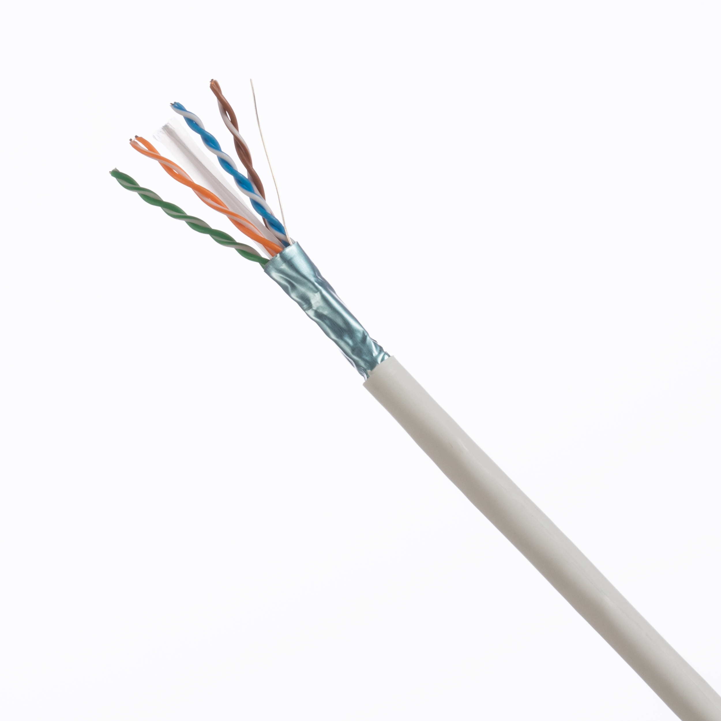 Кабель кат.6, 24AWG, F/UTP, LSZH (Dca-s2-d2-a1), синій