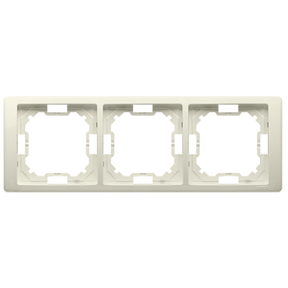 Рамка Neos BASIC 3x кратна, бежевый (BMRC3/12)