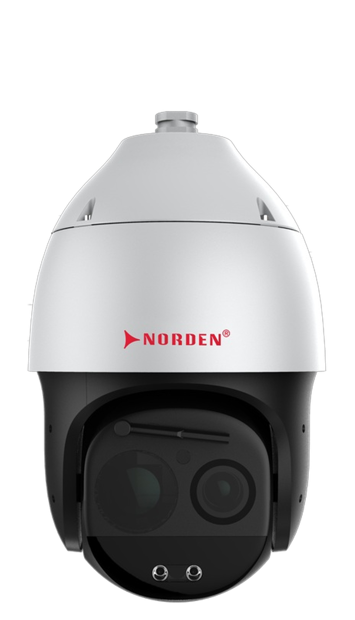 4 МП IP67 High Speed PTZ Dome камера з  63X Optical Zoom, двірником, динаміком та 500м Laser