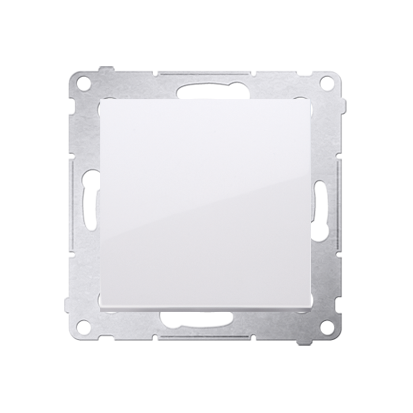 Выключатель конопочный 1х Premium разомкнутый контакт, белый (DP1.01/11)