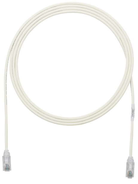 Патч-корд UTP 28AWG, кат 6A, 1,5м, білий