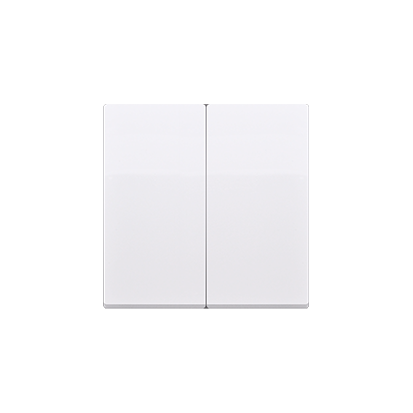 Клавіша вимикача 2х SIMON10, білий (CKW5/11)