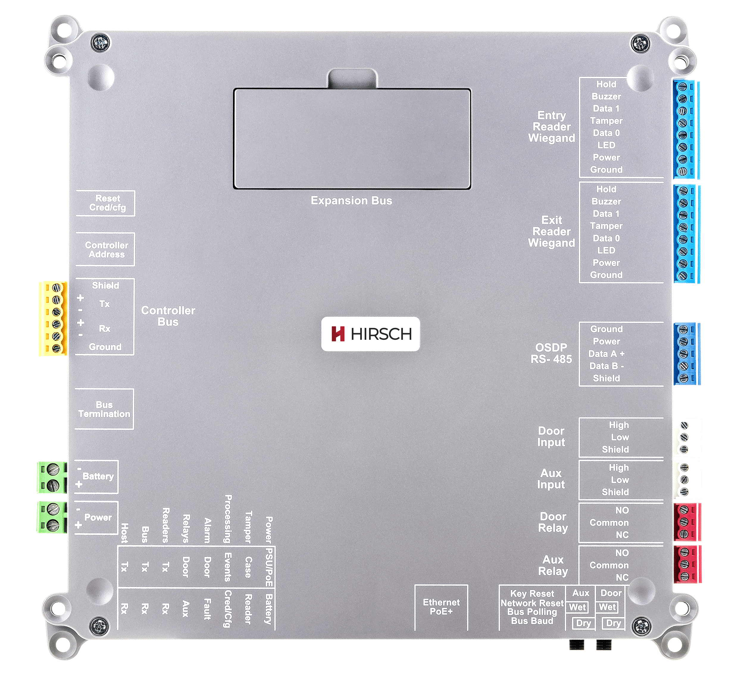 Контролер MX-1 для одних дверей з PoE+ Edge