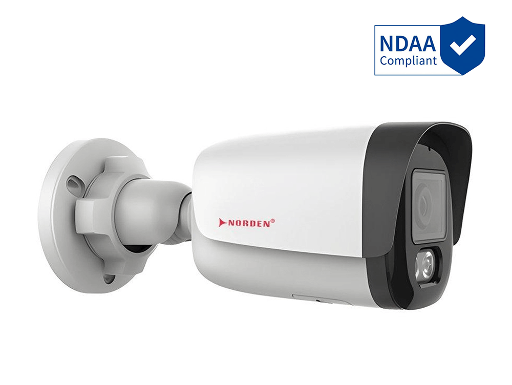 4 МП IP67 Lowlight Compact Bullet камера з фіксованим об'єктивом 4mm, PoE, WDR, SD слот і 30m IR