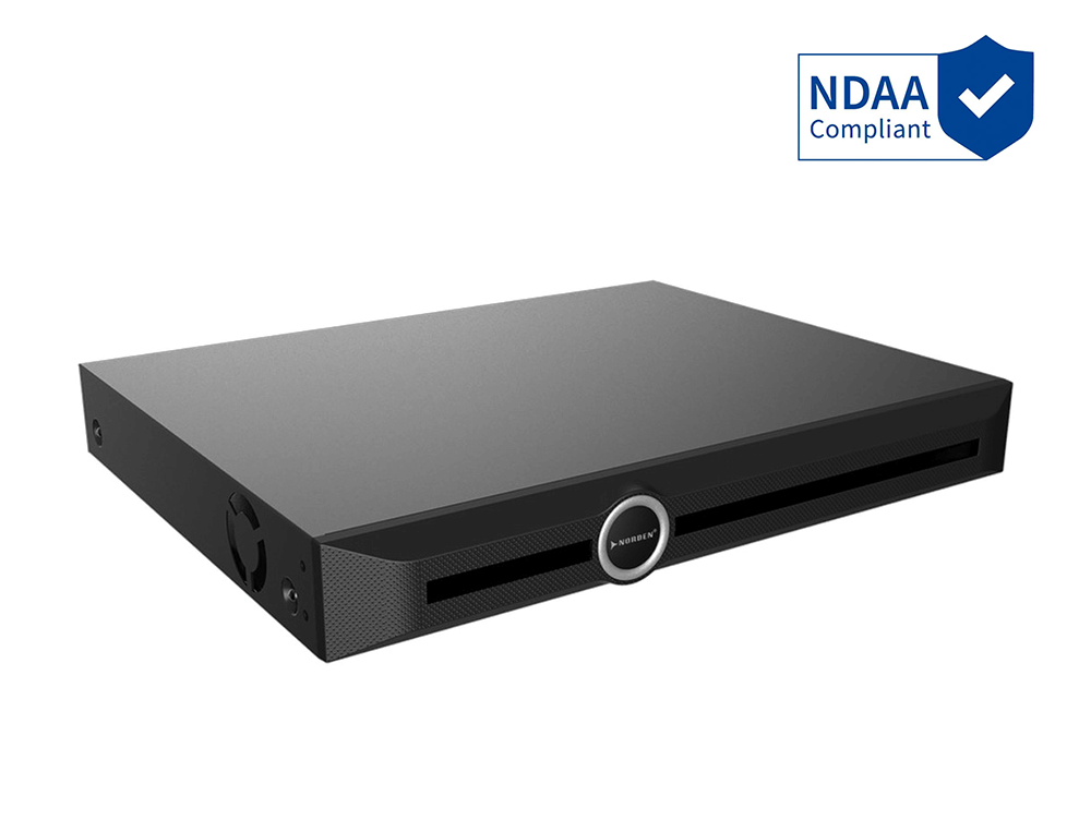 8-канальний 4К відеореєстратор ENR-02008-N-LK з 2 HDD, HDMI, VGA and ONVIF