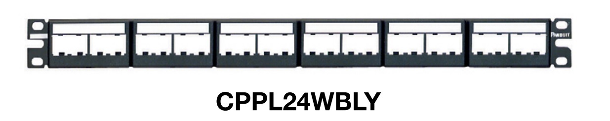 Рамка патч-панелі набірна,1U, 24xMinicom UTP 