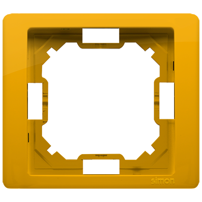 Рамка Neos BASIC 1x, желтый (BMRC1/034)