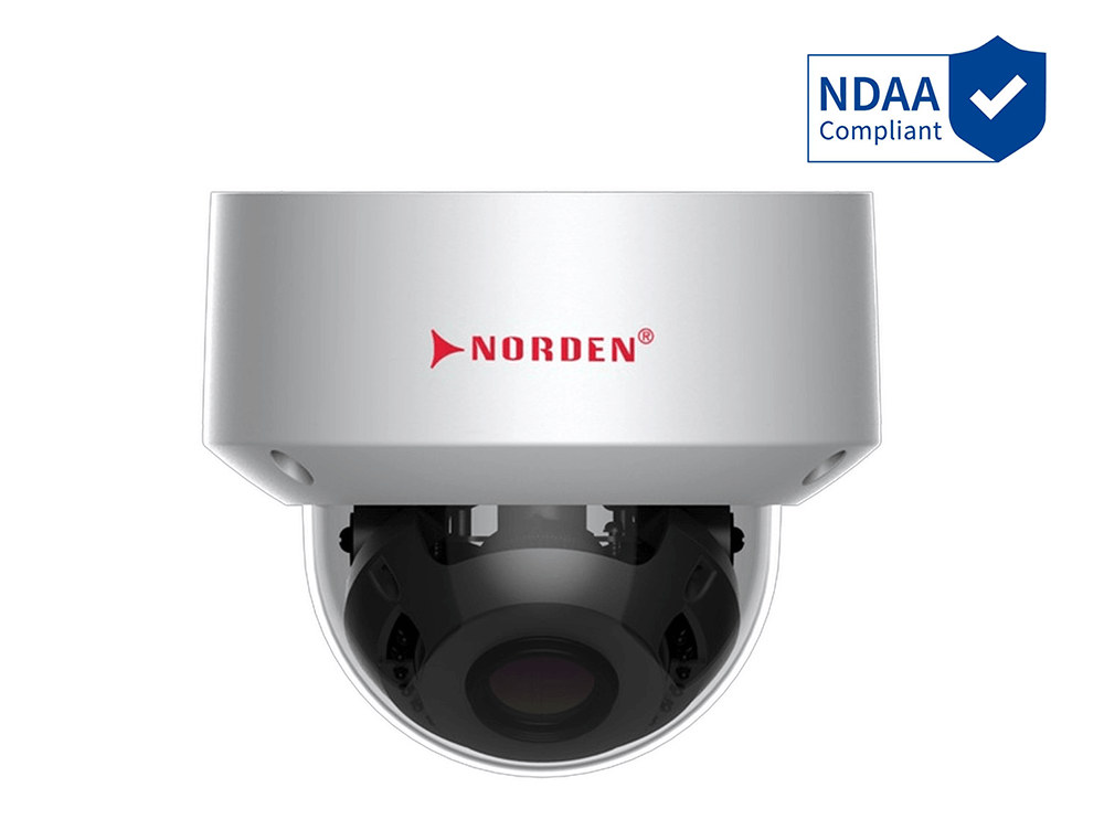 2 МП IP67 Dome камера з моторизованим об'єктивом 2,7 - 13,5 mm, PoE, WDR, SD Card Slot та мікрофоном