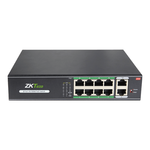 8 x 10/100TX unmanaged Fast Ethernet switch with external power supply