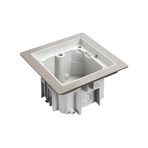 Підлогова коробка люка IP66 1,5xK45 для фальшпідлог, сірий (KGT100RF/72)