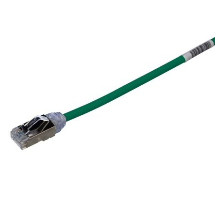 Патч-корд FTP 28AWG, кат 6A, 3м, зелений