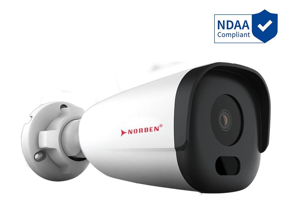 2 МП IP67 Bullet камера з фіксованим об'єктивом 4 mm, PoE, SD Card слот, WDR, мікрофоном та 30m IR