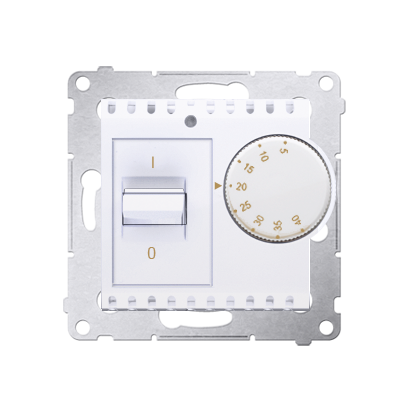 DRT10W.02/11 - Регулятор температури Simon 54 з внутрішнім датчиком, білий (DRT10W.02/11)