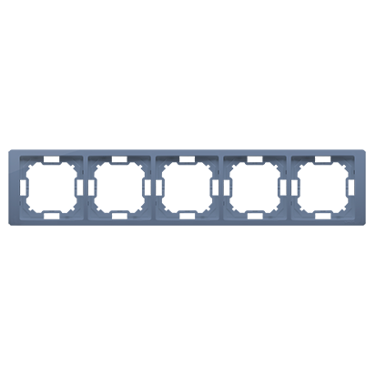 Рамка Neos BASIC 5x, лавандовый (BMRC5/035)