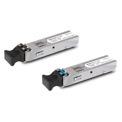 SFP Модуль SM, LC, 1000BaseLX, WDM TX:1310nm; RX:1550nm, до 10км, (-40 to 75C), DDM