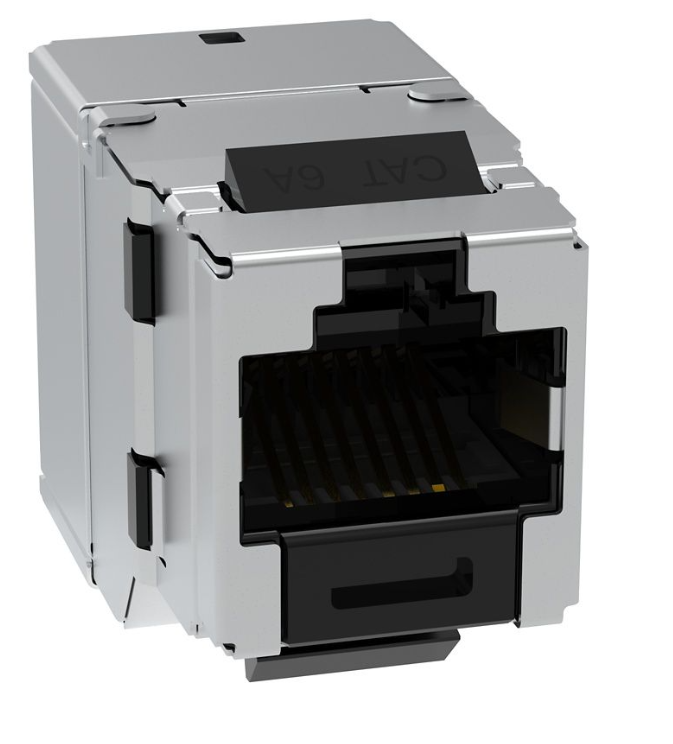 Модуль KeyStone RJ45 FTP, кат.6a чорний