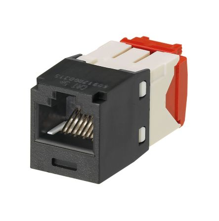 Модуль Mini-Com RJ45 UTP, кат.5е, чорний