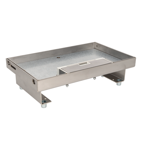 Накладка металева з кришкою до підлогової коробки KGH601/8 (KF670/8)