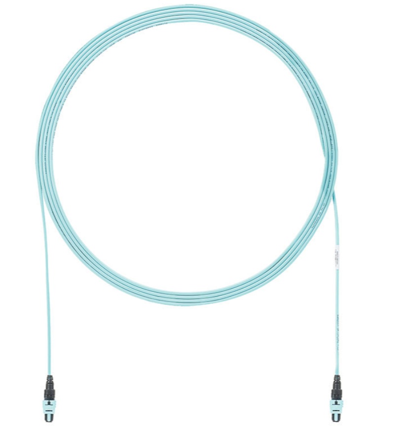 Патч-корд 12xOM3, LSZH, PanMPO to PanMPO, 15м