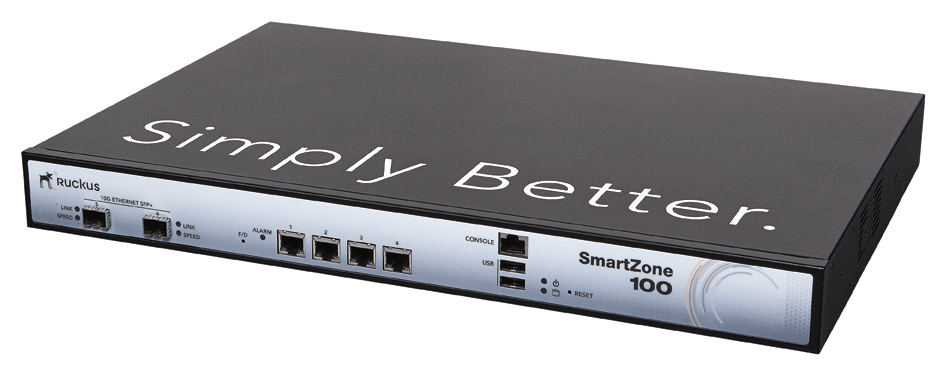 Контролер SmartZone 100 with 2x10GigE and 4 GigE ports