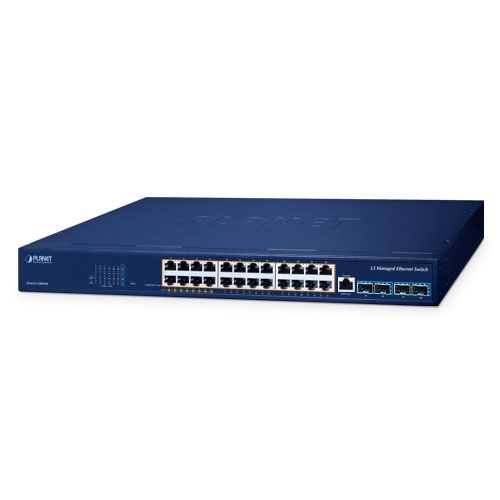 Керований комутатор L3, 8 портів 10/100/1000BaseT 802.3bt PoE, 16 портів 10/100/1000BaseT 802.3at Po