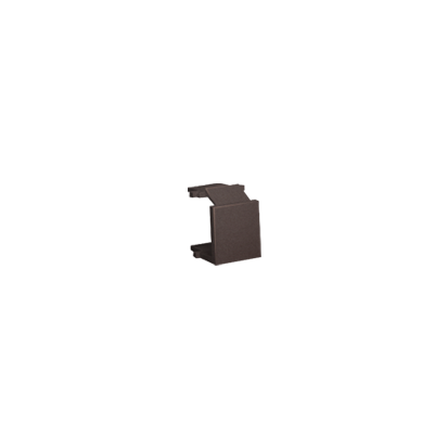Заглушка RJ45 Keystone, коричневий (BWB/46)