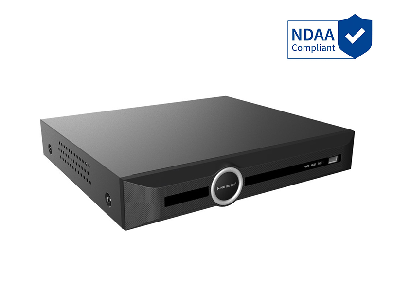 8-канальний 4K відеореєстратор ENR-01008-N-LK з 1 HDD слотом, HDMI, VGA і ONVIF