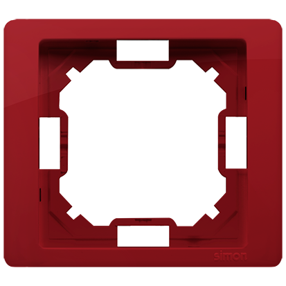 Рамка BASIC Neos 1x, рубиновый (BMRC1/033)
