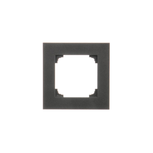 Рамка Simon55 LINE 1x, чорний матовий (TR1/149)