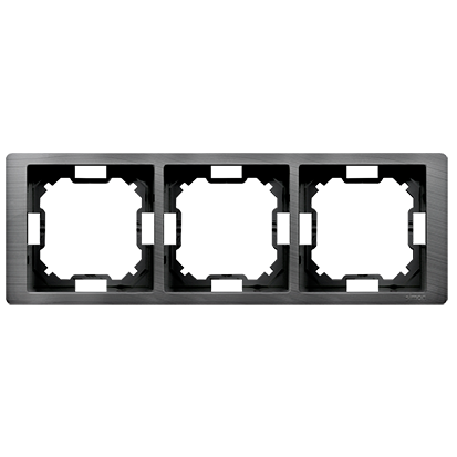 Рамка Neos BASIC 3x, титановый (BMRC3/052)