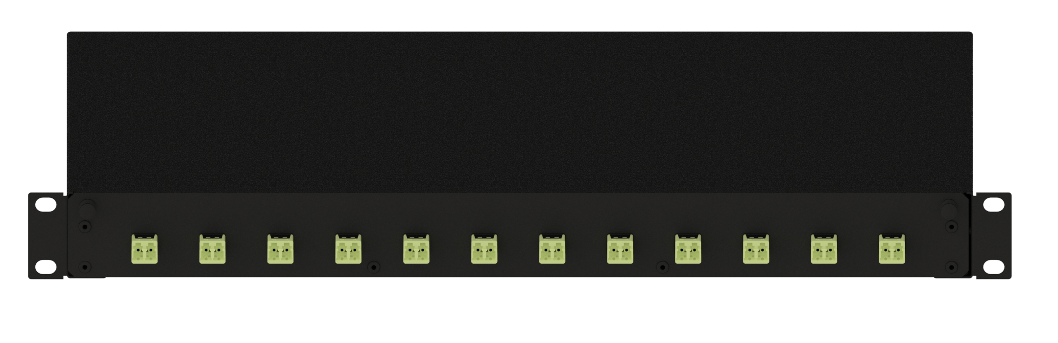 FO Патч-панель 12xLC Duplex OM5