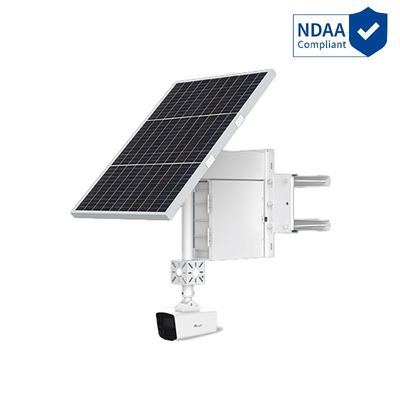 4 МП Solar Bullet IP67 камера з фіксованим об'єктивом 16 mm з 4G передачею, LPR, SD слотом