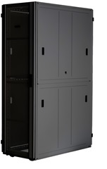 Шафа FlexFusion 48 RU 600х1200мм. перфор, чорний