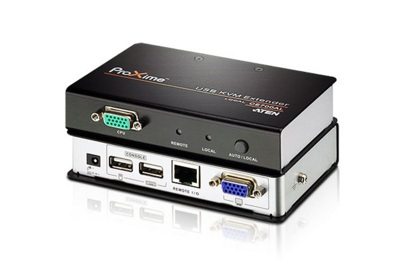 KVM удлинитель, USB, до 150 м. Cat 5e