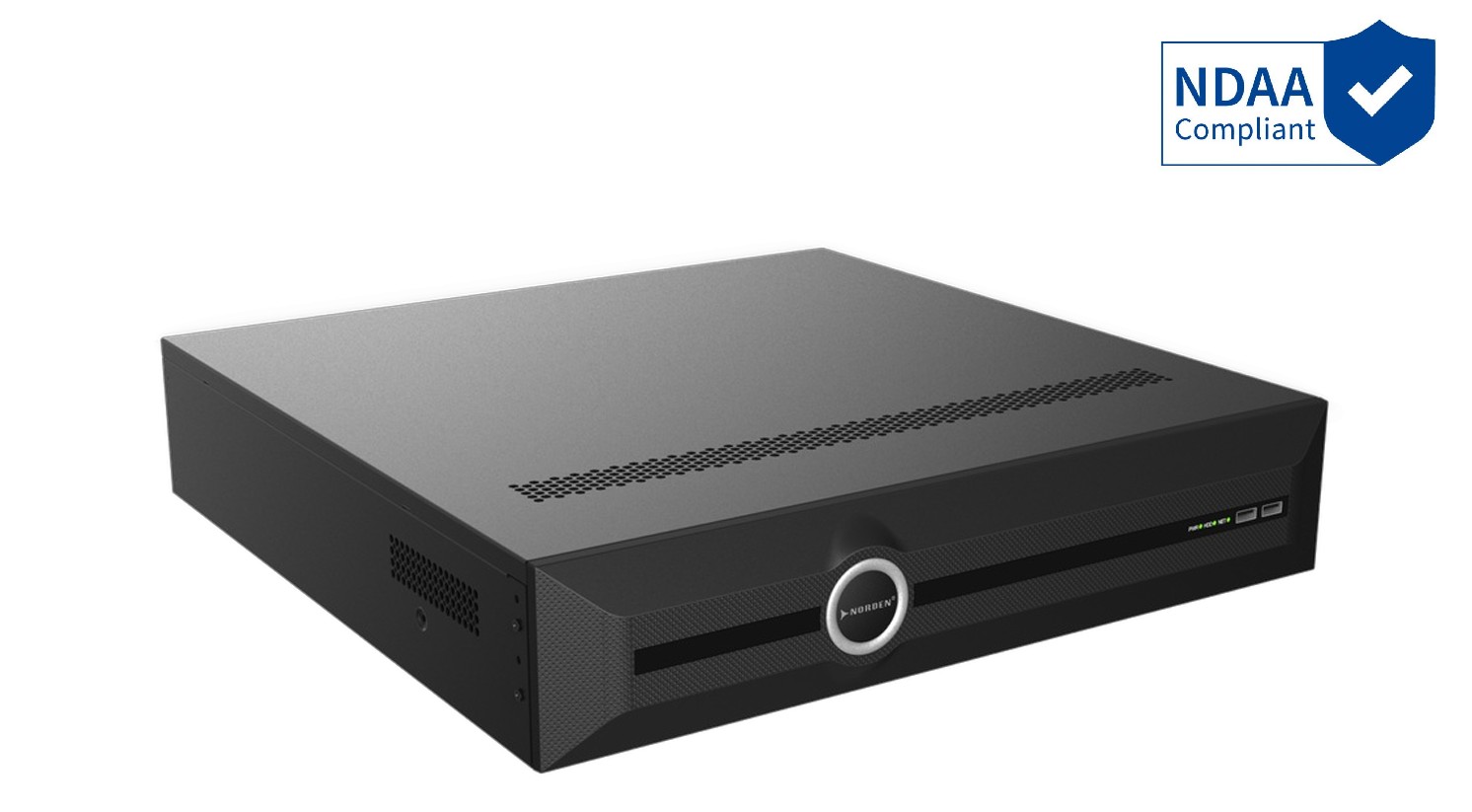 64-канальний 4К відеореєстратор ENR-08064-N-URK з 8 HDD слотами, HDMI, VGA, RAID, Smart Analytics