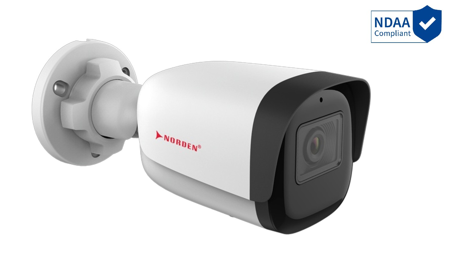 5 МП IP67 Bullet камера з фіксованим об'єктивом 4 мм, SD Card слот, мікрофоном та 50м IR