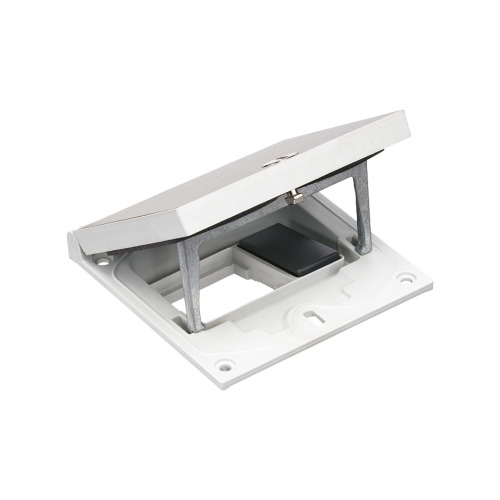 Люк до підлог коробки IP66 1,5хK45 із заглушк 22,5x45мм, під ключ, нерж сталь  (KFH100SEC/72)