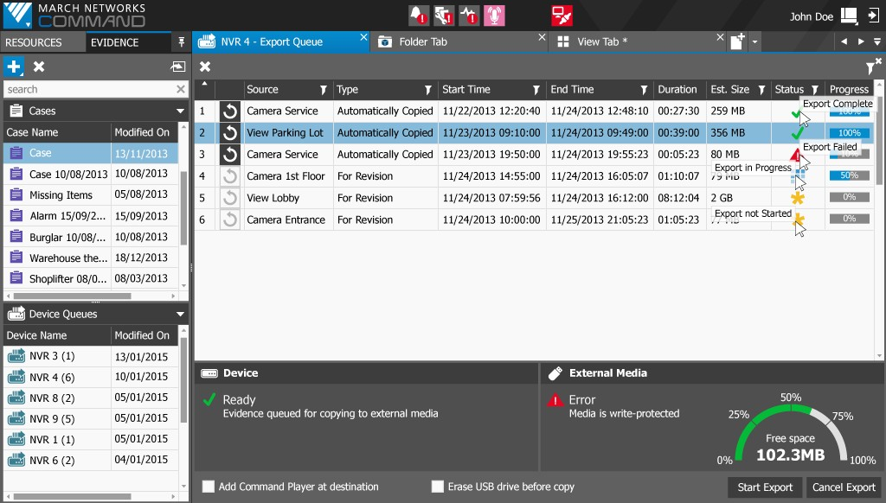 Програмне забезпечення March Networks Command Client