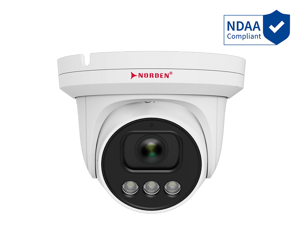 4 МП Full Color Compact Dome камера фіксованим об'єктивом 4mm, WDR, PoE, SD Card слот, мікрофоном