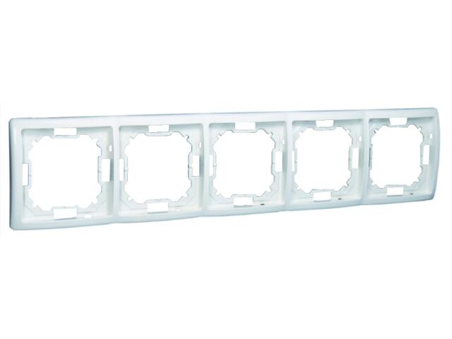 Рамка Basic 5x, бежевая (BMR5/12)